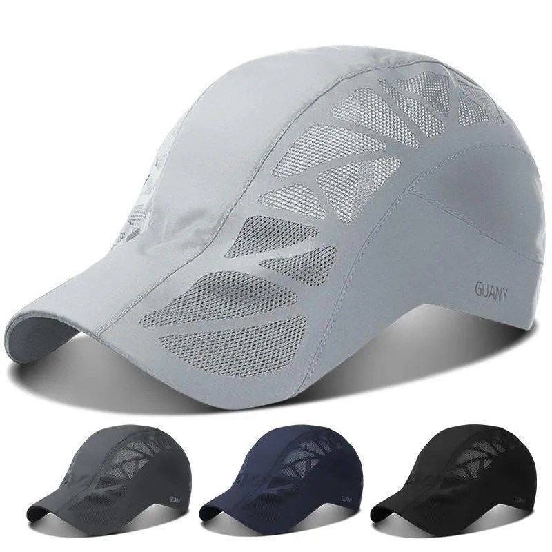 Hat men's summer forward hat quick-drying breathable thin fashion versatile travel outdoor peaked hat sun protection hat