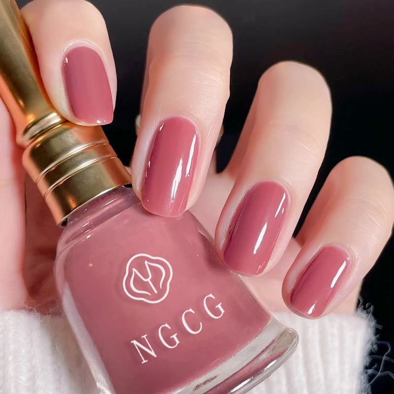 Large-capacity high-end combination nail polish bean paste color no-baking quick-drying durable waterproof manicure can not be peeled student girl
