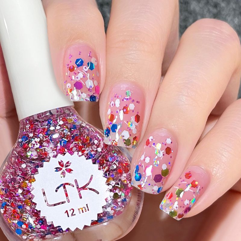 Nail polish sequins new high-end non-fading full set of shiny manicure polish free baking quick-drying waterproof novice students