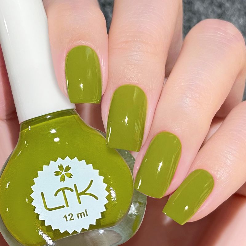 Summer yellow-green small fresh and non-baking new nail polish net red nail polish set whitening all-match quick-drying and long-lasting