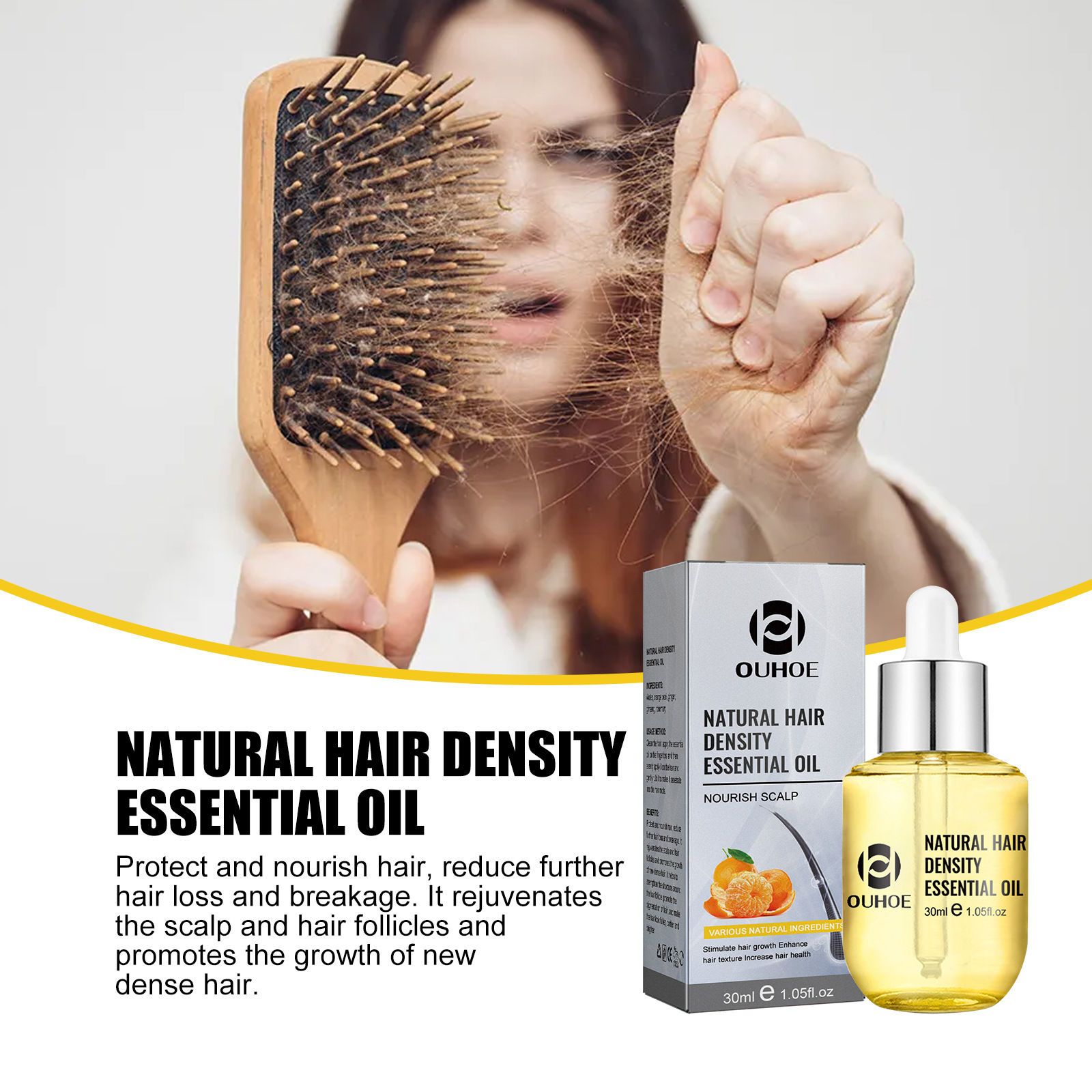 Essence Oil Moisturizes Dense Repairs Roots, Damaged Hair, Strengthens and Firms Hair_voghion.com