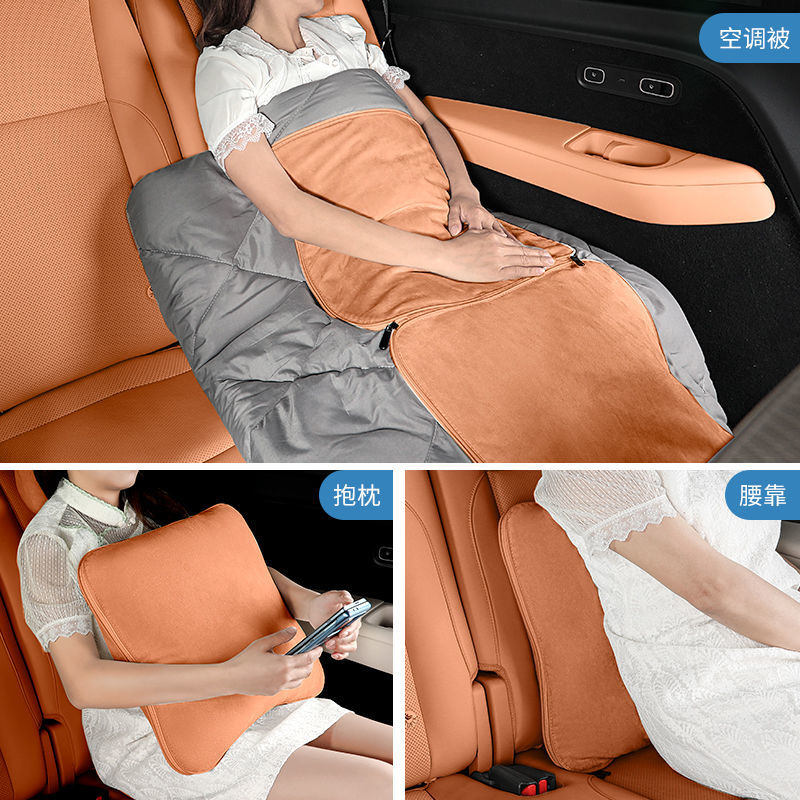 适用于理想L9/L8/L7/one多功能抱枕被子车用靠被垫车内装饰用品
