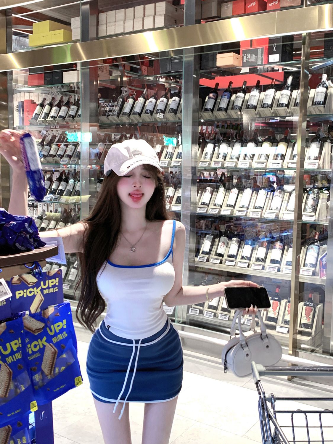 甜辣妹短款露背外穿小吊帶背心女夏季純欲風內搭性感無袖修身上衣