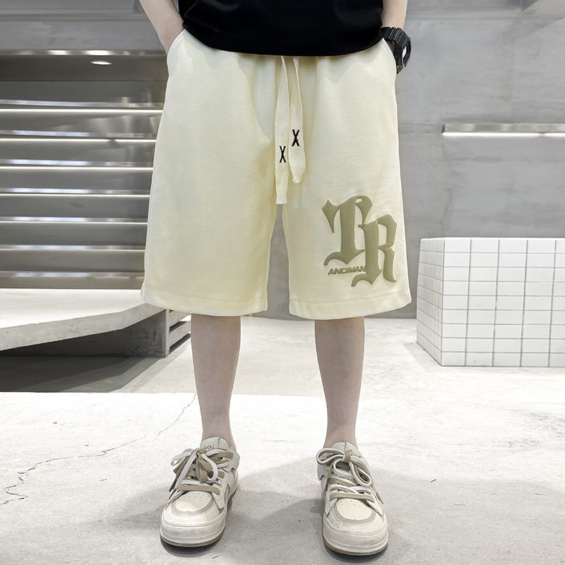 2025 Nuovi pantaloni corti stile taglia media-grande Abbigliamento per bambini Pantaloncini sportivi estivi da ragazzo alla moda_voghion.com