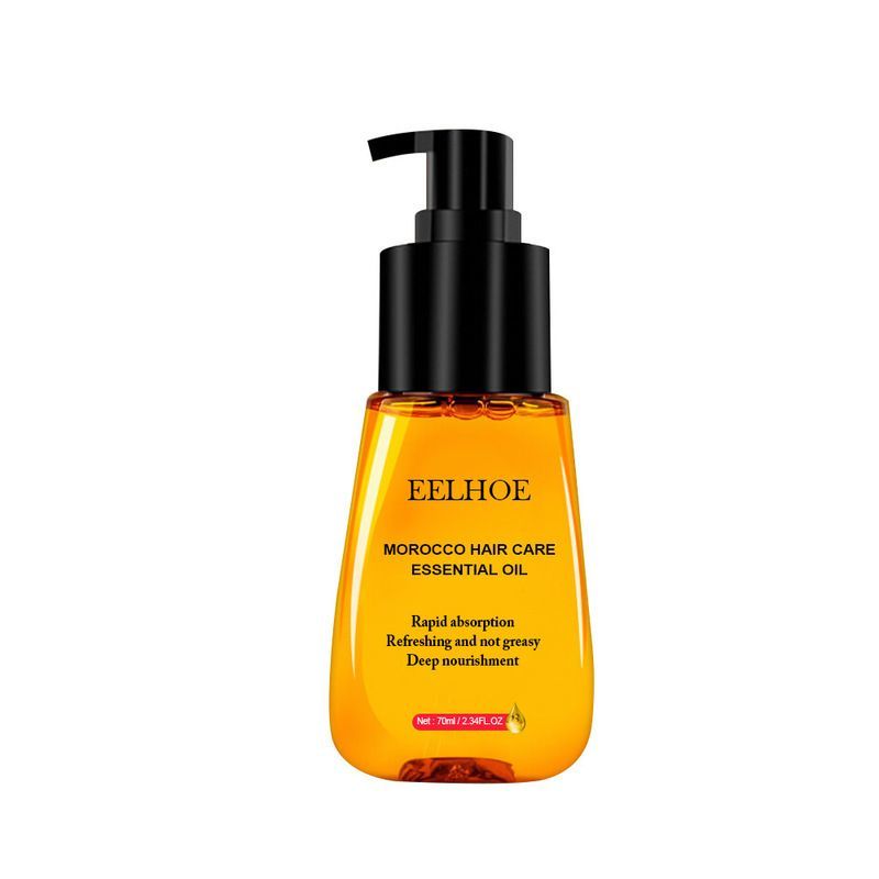 EELHOE no wash, curly hair, frizzy oil, perm dyeing, damaged hair care essential oil_voghion.com
