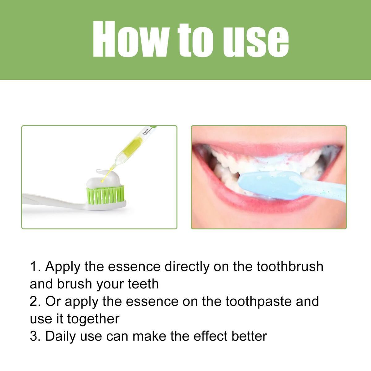 Whitening Teeth Serum to remove stains, bad breath, Whitening Teeth, Whitening Teeth_voghion.com