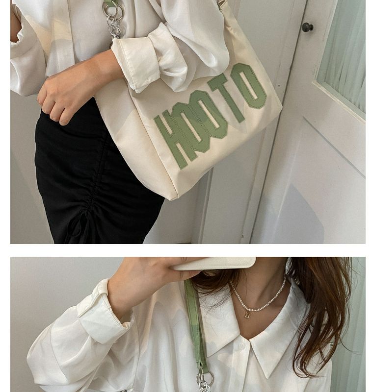 Borsa tote estiva da donna con tracolla singola, grande capacità, alla moda, con texture, 2022, nuova e alla moda, per pendolari e studenti_voghion.com