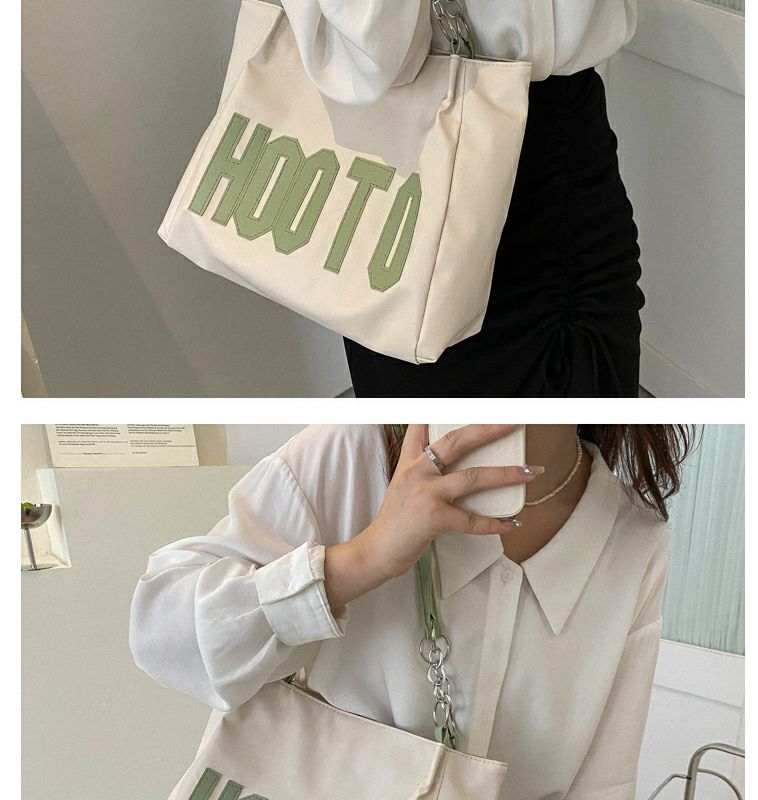 Borsa tote estiva da donna con tracolla singola, grande capacità, alla moda, con texture, 2022, nuova e alla moda, per pendolari e studenti_voghion.com