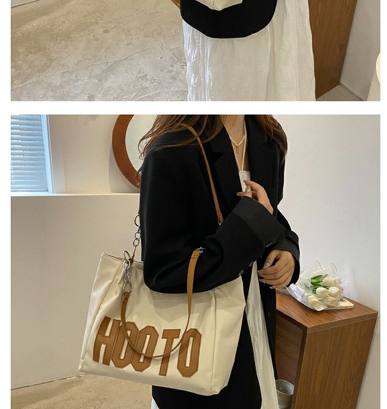 Borsa tote estiva da donna con tracolla singola, grande capacità, alla moda, con texture, 2022, nuova e alla moda, per pendolari e studenti_voghion.com