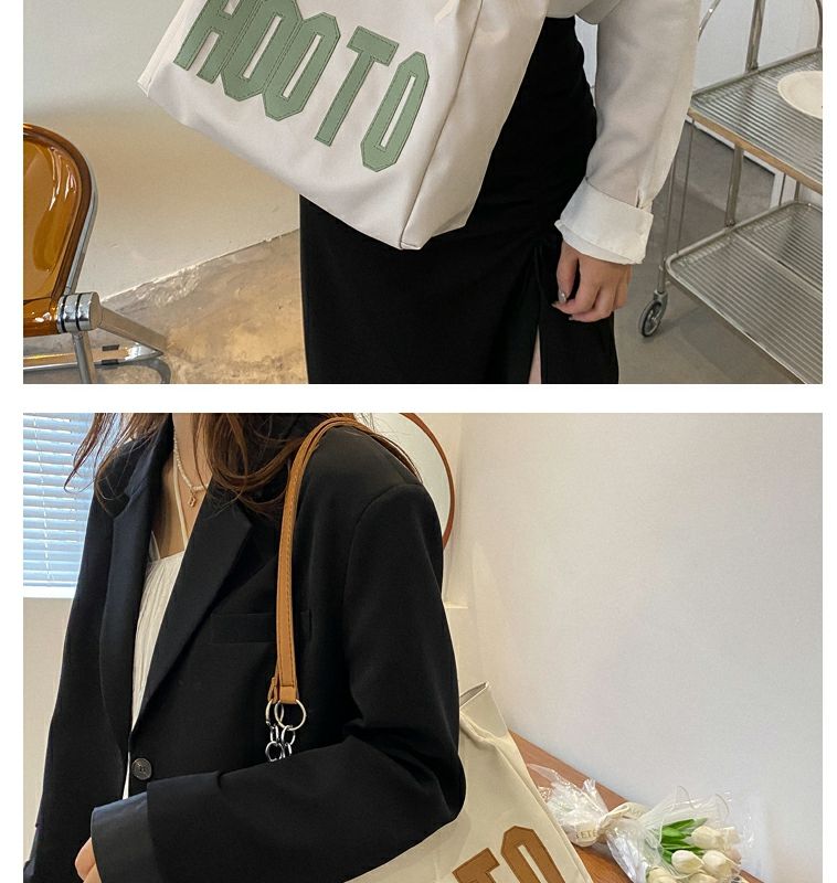 Borsa tote estiva da donna con tracolla singola, grande capacità, alla moda, con texture, 2022, nuova e alla moda, per pendolari e studenti_voghion.com