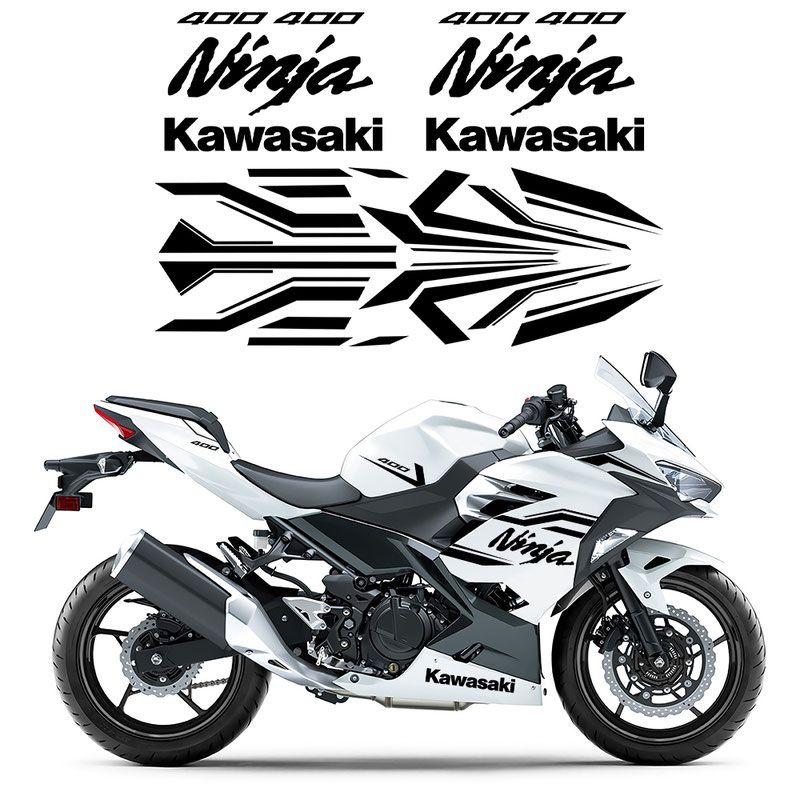 For Kawasaki Ninja 400 ZX4R Girlhood Lacquer Stickers
