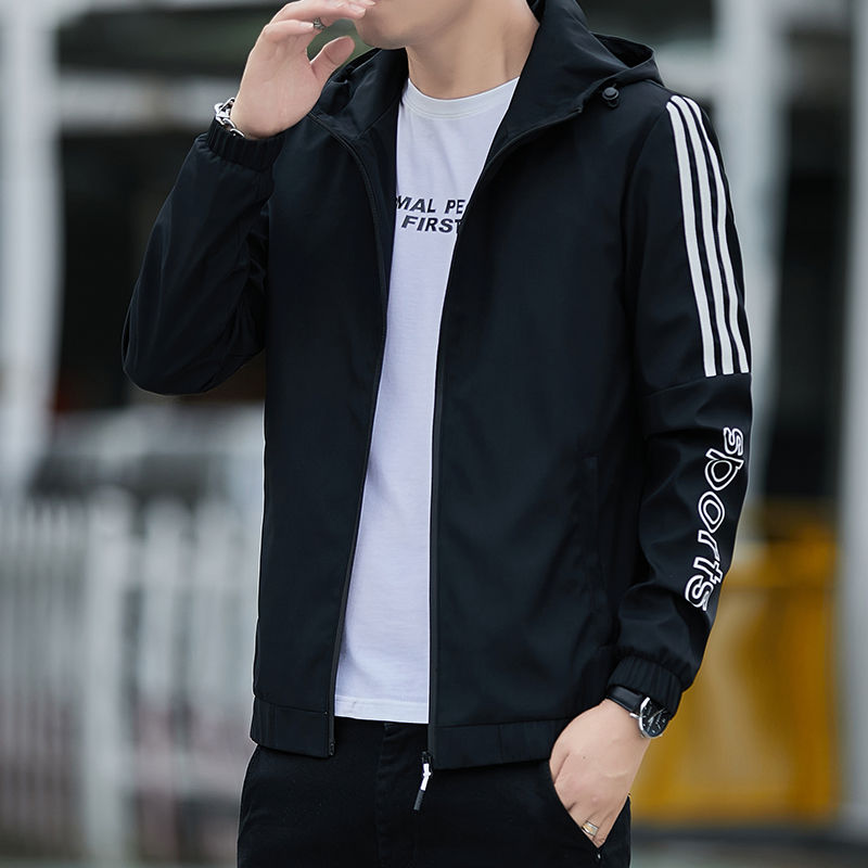 春秋季男士外套潮流韓版工裝青年夾克男上衣薄款休閒大碼戶外男裝