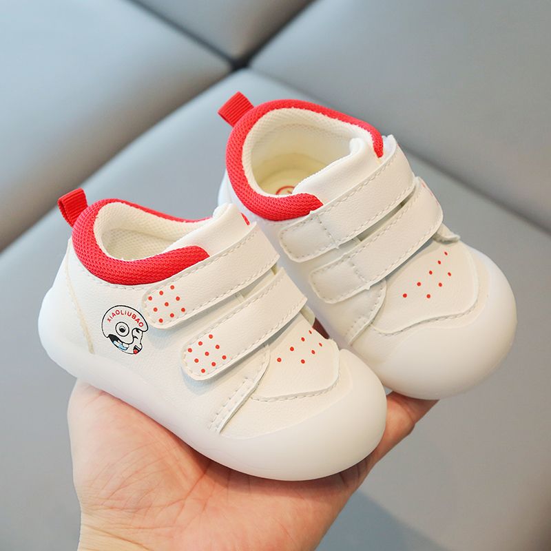小溜宝春秋婴幼儿童软底学步鞋秋季6个月-2岁半男女宝宝机能鞋子