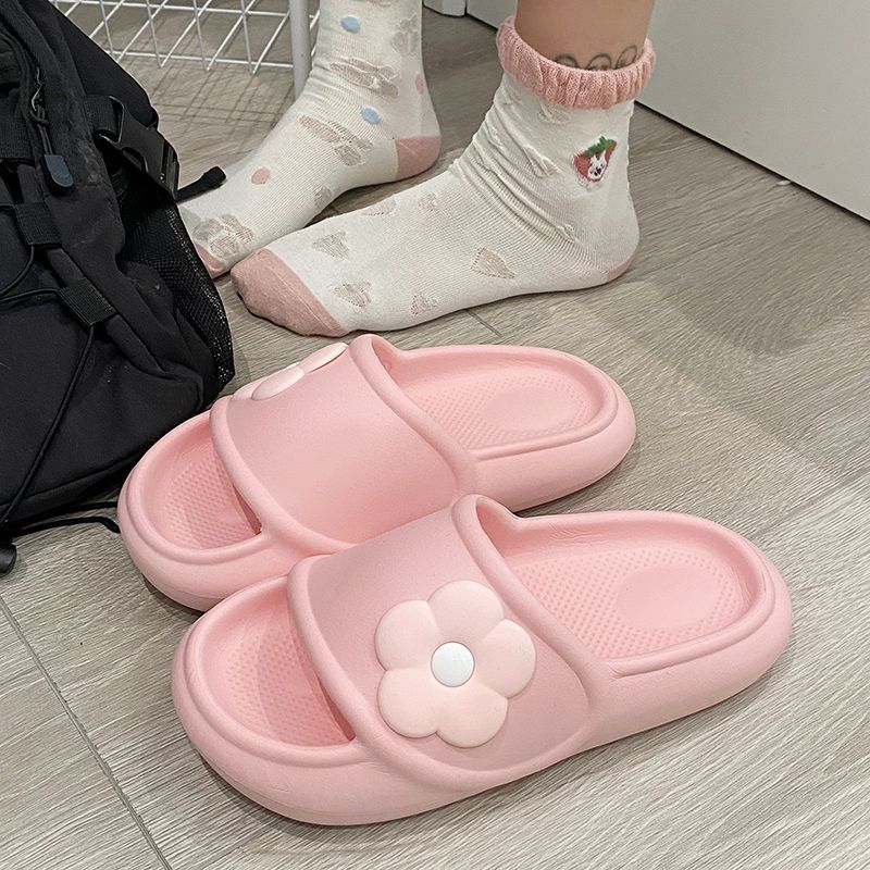 EVA slippers  new women's student dormitory non-slip anti-slip anti-dirty stepping feces feeling not smelly feet female cool slippers