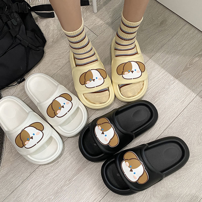 EVA slippers  new women's student dormitory non-slip anti-slip anti-dirty stepping feces feeling not smelly feet female cool slippers