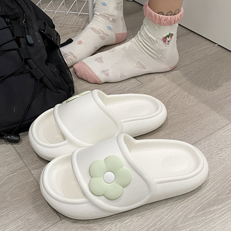 EVA slippers  new women's student dormitory non-slip anti-slip anti-dirty stepping feces feeling not smelly feet female cool slippers