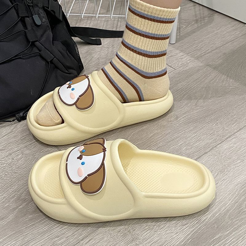 EVA slippers  new women's student dormitory non-slip anti-slip anti-dirty stepping feces feeling not smelly feet female cool slippers