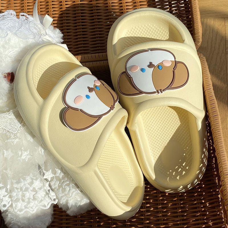 EVA slippers  new women's student dormitory non-slip anti-slip anti-dirty stepping feces feeling not smelly feet female cool slippers