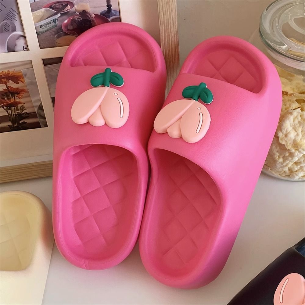 EVA soft bottom home soft slippers summer women's indoor bath non-slip not smelly student dormitory sandals ins