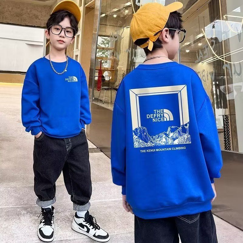 2023新款男童衛衣春秋款2023新款男孩長袖打底男大童兒童上衣童裝