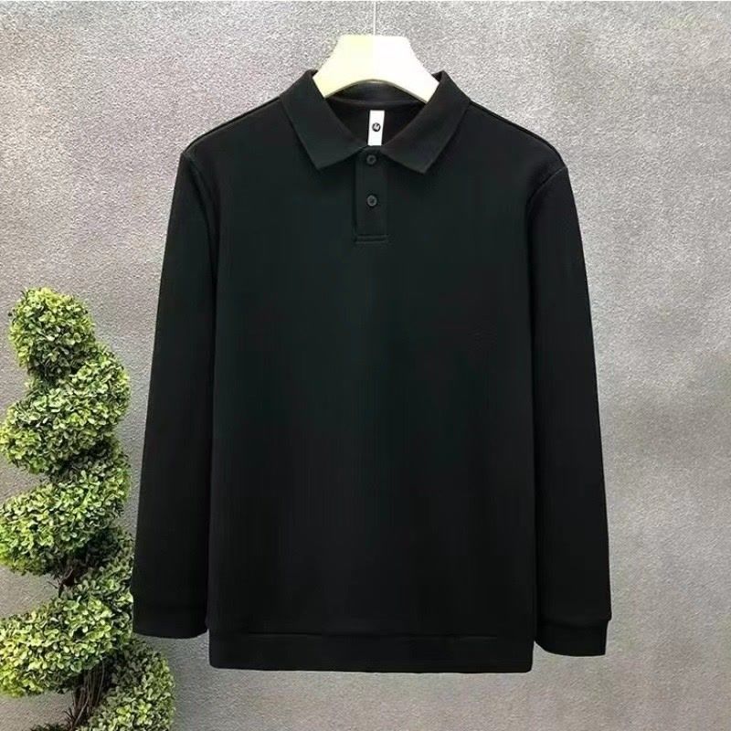 Amerikanischer bestickter Polo-Hoodie für Herren im Frühling und Herbst, trendiges Instagram, locker sitzende Reversjacke für Teenager_voghion.com