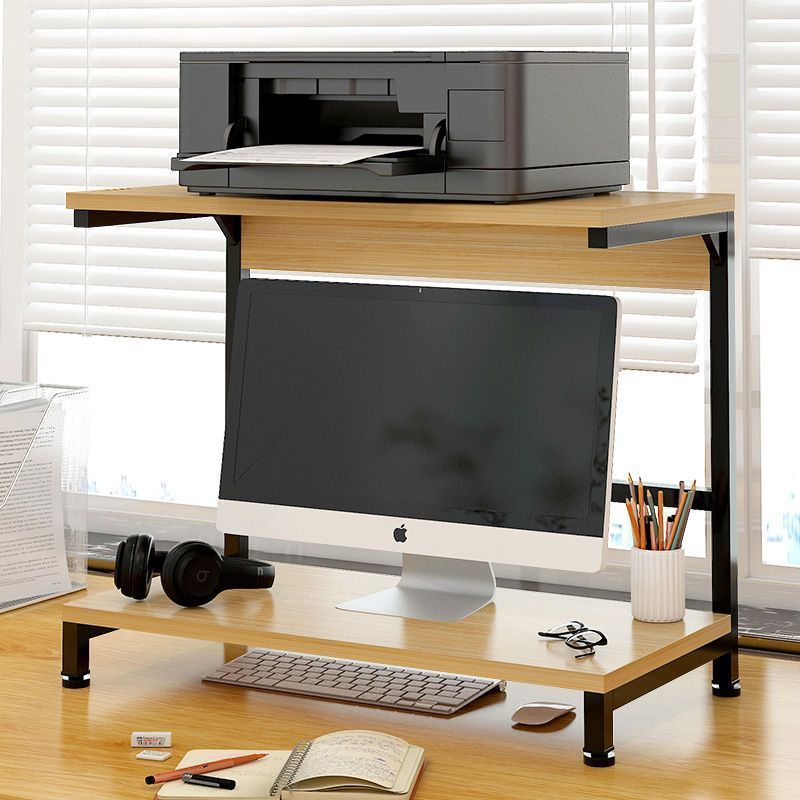 电脑增高架台式显示器屏幕支架垫高桌面收纳架底座办公桌置物架子