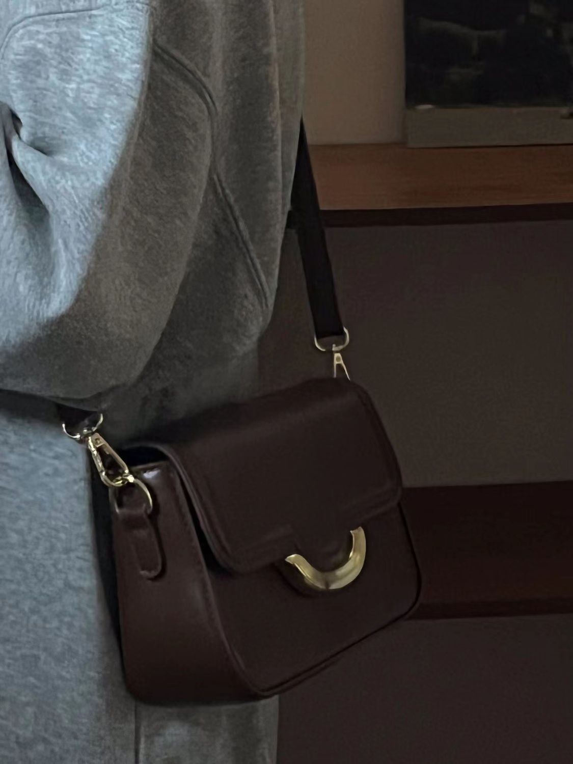 Autumn and Winter New Versatile Small Square Bag 2023 Small Design Underarm Bag Korean Style Simple and Generous One Shoulder Crossbody Bag