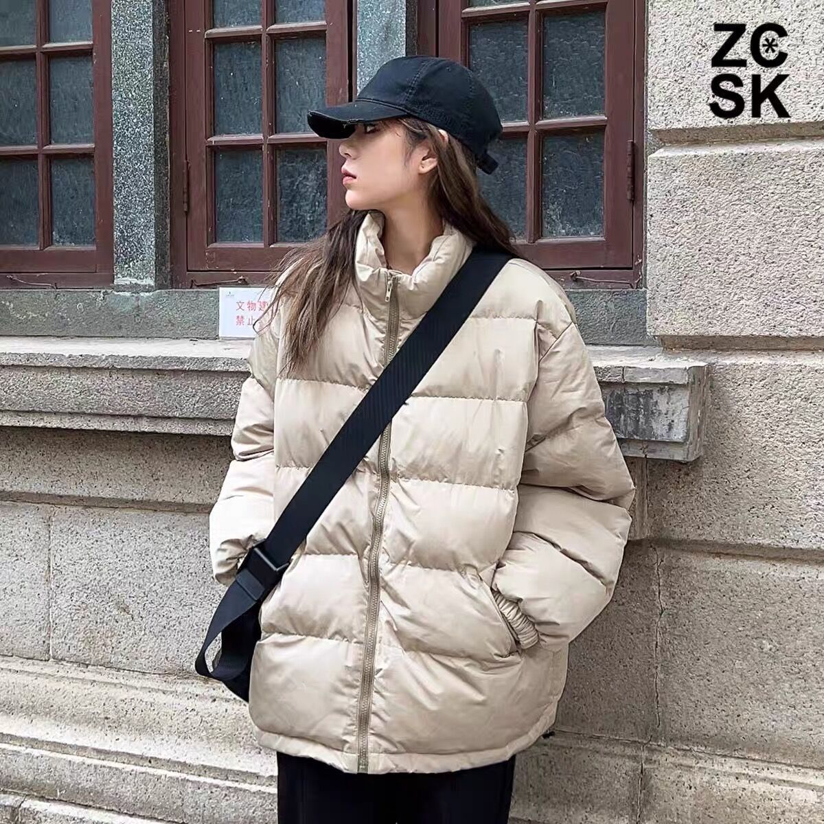 棉服女冬季2023年新款寬鬆復古設計感小眾棉衣棉襖加厚學生外套潮