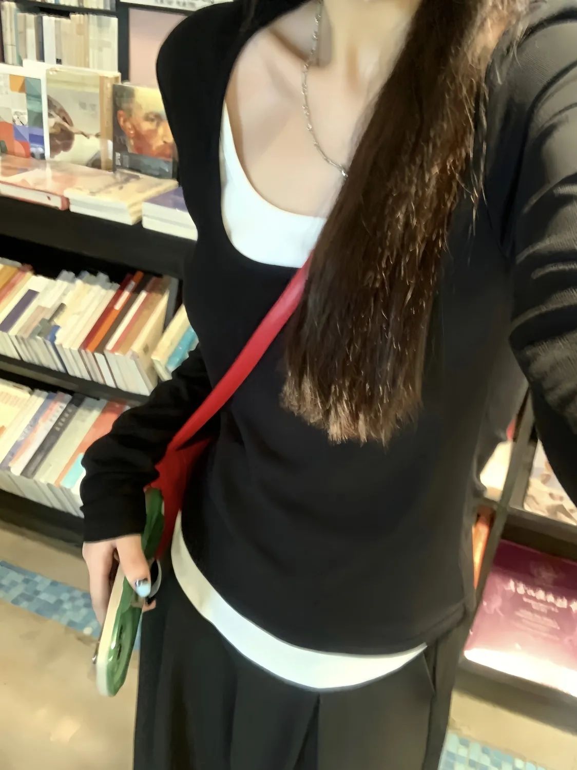大碼女裝純欲風假兩件長袖t恤女秋季新款內搭修身顯瘦辣妹上衣潮
