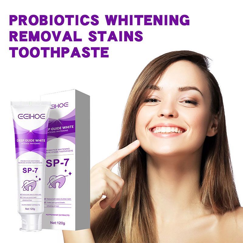 EELHOE Probiotikum zur Tiefenreinigung, Entfernung von Zahnflecken, Zahnstein, Mundgeruch, frischem Atem und Aufhellung_voghion.com