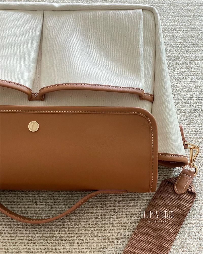 Korean INS Large Capacity Multifunctional Casual Mother And Baby Color Block Lightweight Crossbody Mommy Bag For Outings_voghion.com