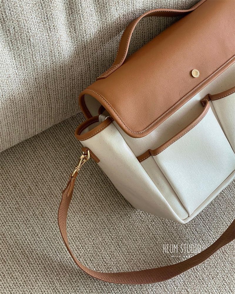 Korean INS Large Capacity Multifunctional Casual Mother And Baby Color Block Lightweight Crossbody Mommy Bag For Outings_voghion.com