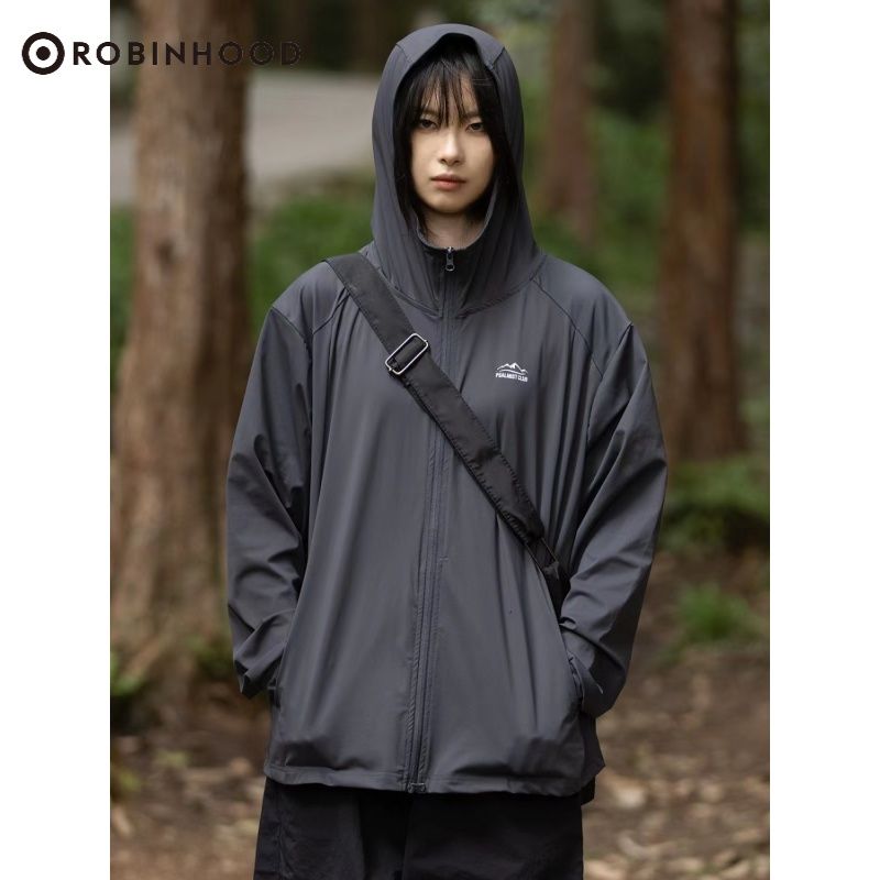 ROBINHOOD sun protection clothing for men and women UPF50+ anti-UV loose summer casual breathable sun protection clothing jacket