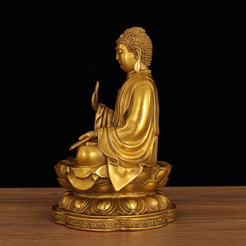 Green Tara Gold Plated detail 5