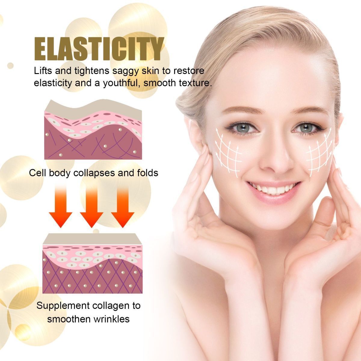2023 new gold foil anti wrinkle spray reduces fine lines, moisturizes lifts skin and tightens essence_voghion.com