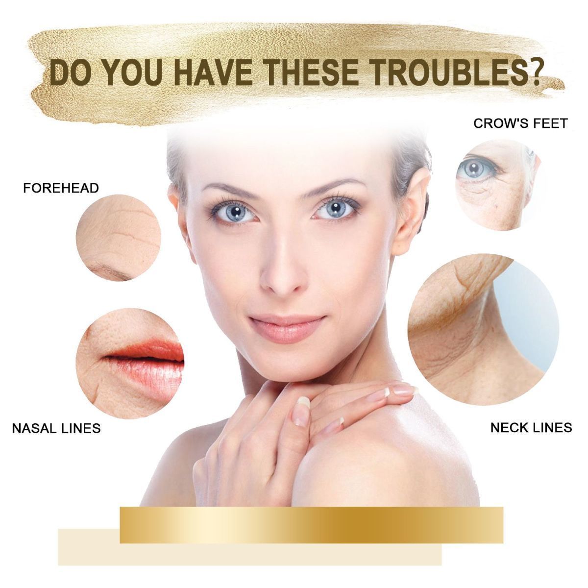 2023 new gold foil anti wrinkle spray reduces fine lines, moisturizes lifts skin and tightens essence_voghion.com