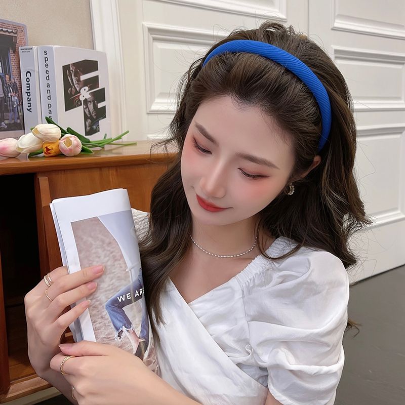 韩国ins风细款发箍女夏季气质百搭压发卡网红高级感发捆头箍发带