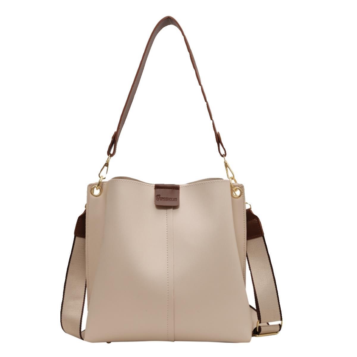 Large capacity for women in autumn winter, versatile 2023 new broadband crossbody bag, textured single shoulder mother_voghion.com