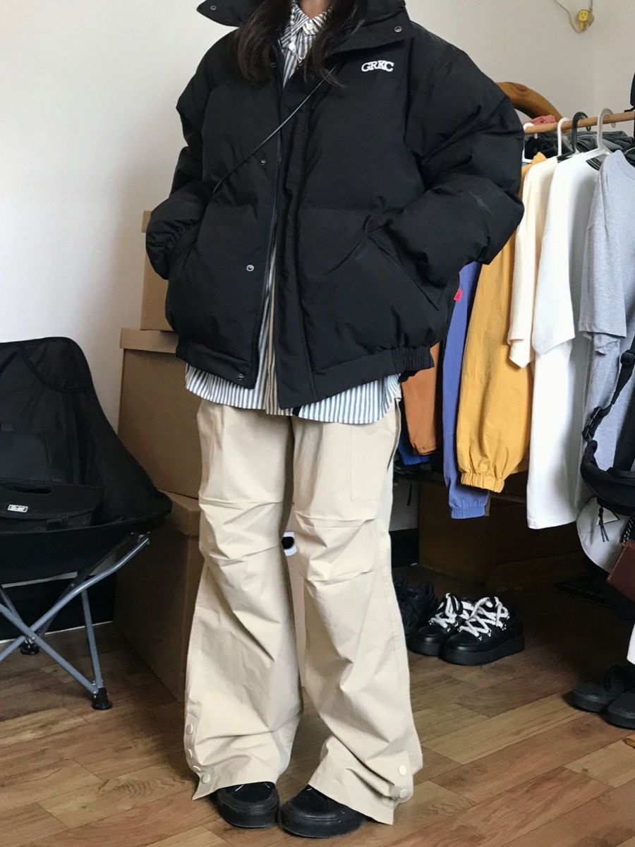 黑色显瘦宽松棉服外套女冬季加厚保暖复古oversize面包服棉衣冬装