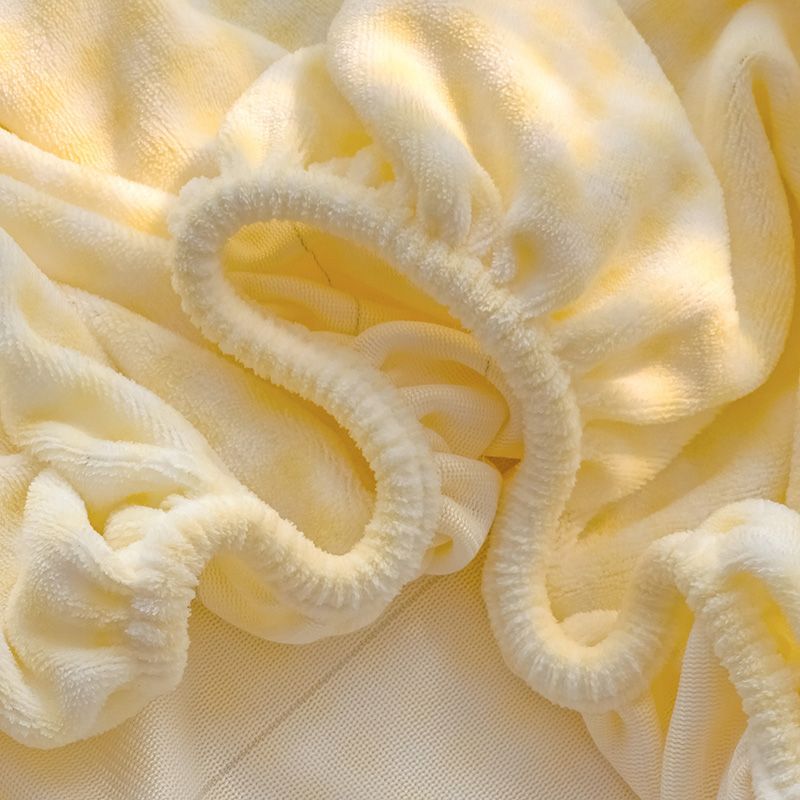牛奶绒床笠单件冬季加绒加厚床罩防尘保护罩法莱绒珊瑚绒全包防滑