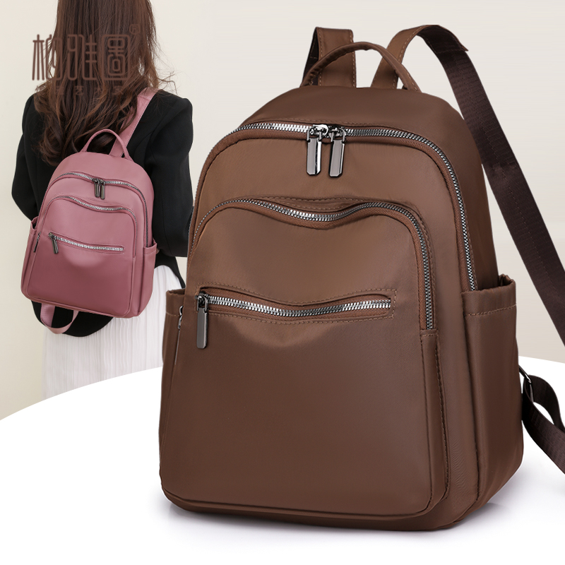 Simple backpack, durable travel bag, fashionable and versatile 2023 new large-capacity bag