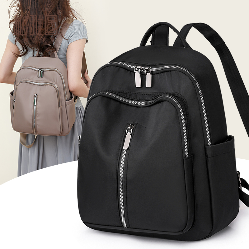 Oxford cloth backpack for women 2023 new fashion versatile bag large capacity travel ladies small backpack