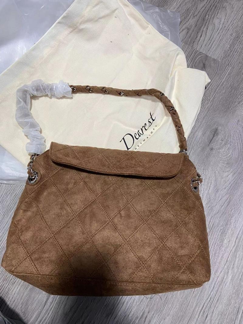 2023 Autumn and Winter New Fashion Commuting Large Bag Temperament Versatile Diamond Chain Bag Zaoba Large Capacity Tote Bag