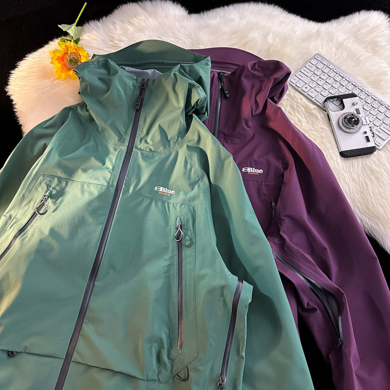 Functional multi-pocket jacket, trendy brand ins couple, men's jacket, spring and autumn outdoor American handsome mountaineering jacket