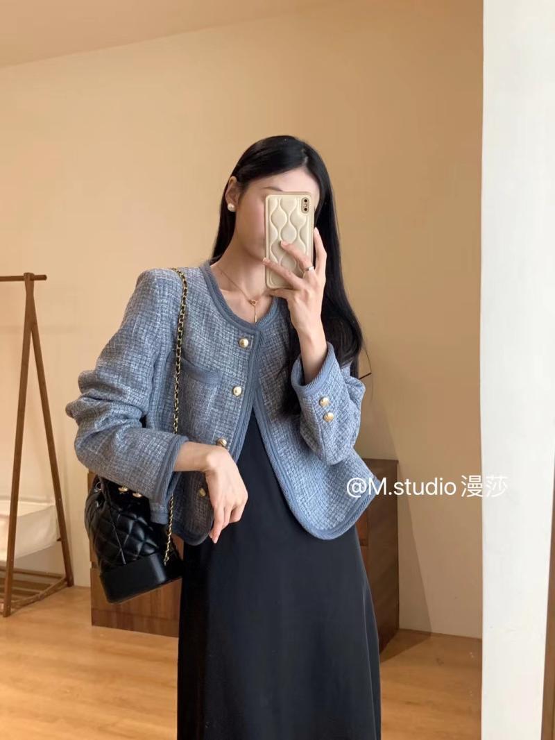 Temperament socialite high-end small fragrance jacket women's autumn and winter new French design niche foreign style age-reducing short top