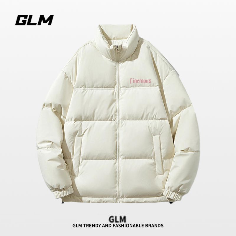 Group brand high-end cotton-padded clothes for couples, new winter loose cotton-padded jackets for men ins