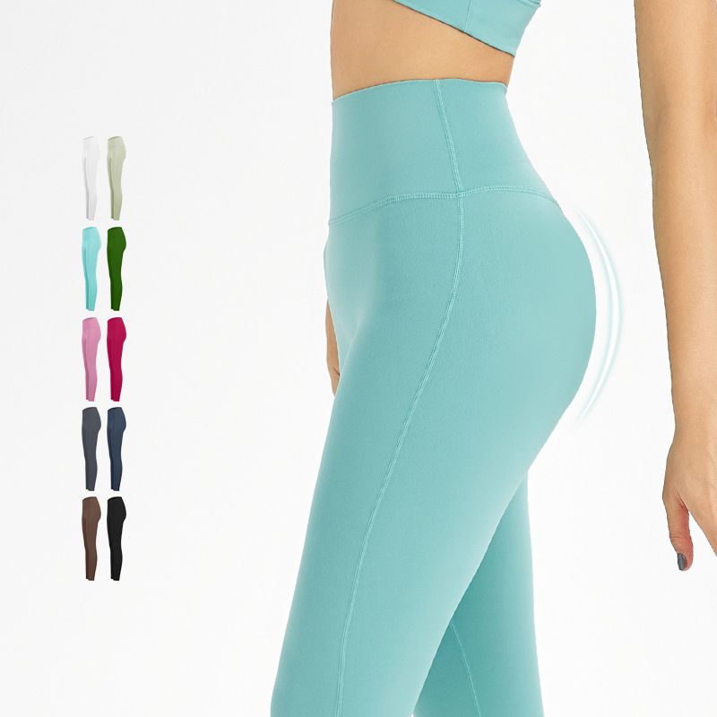 SLIMMO cloud-sensing yoga pants for women, high-waisted, hip-raising, high-elastic, soft and waxy tight-fitting leggings that can be worn outside running fitness pants