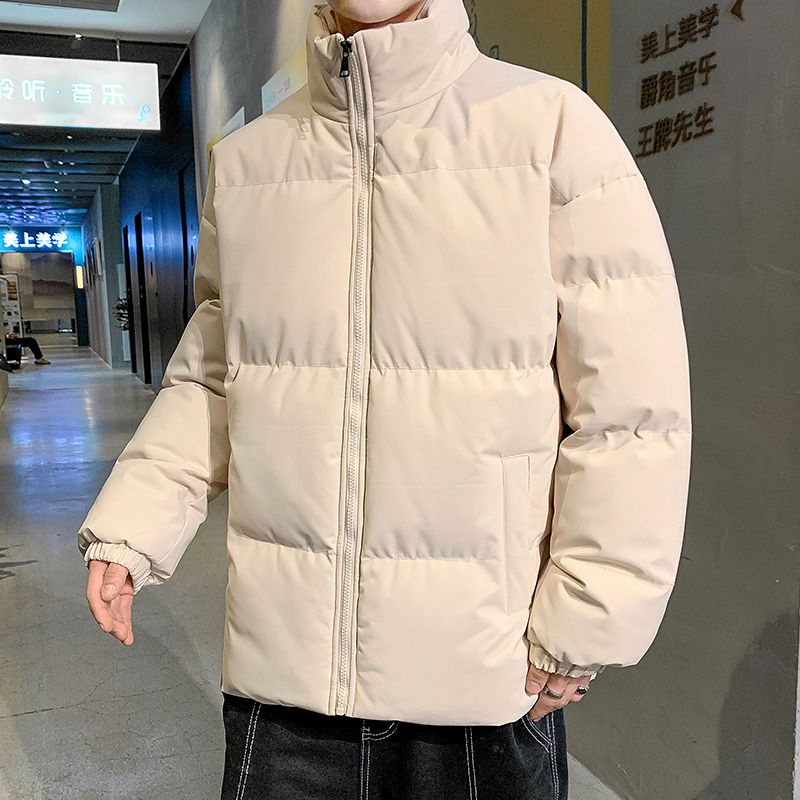 棉服男女同款秋冬季加厚保暖棉衣冬裝潮流麵包服男生晉江棉襖外套