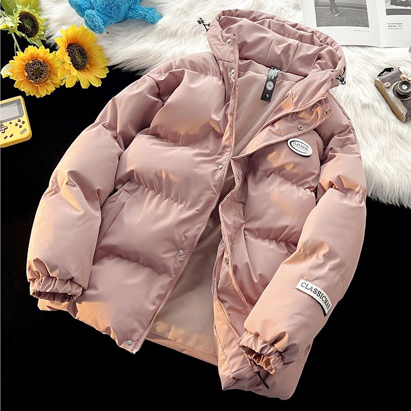 棉服棉襖男女同款秋冬季加厚保暖冬裝潮流麵包服男生晉江棉衣外套