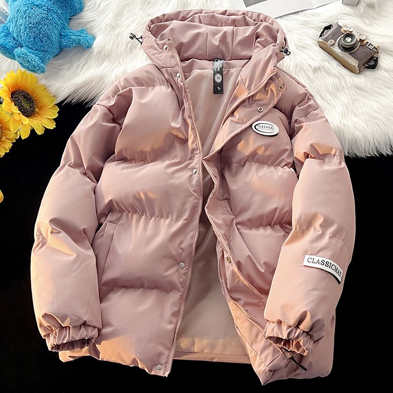 棉服棉襖男女同款秋冬季加厚保暖冬裝潮流麵包服男生晉江棉衣外套